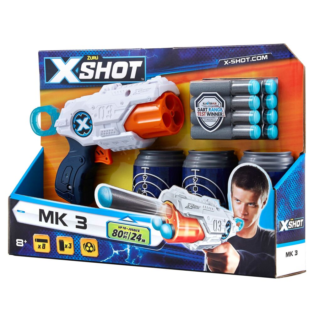 Скорострельный бластер X-Shot EXCEL MK 3 (36119Z)