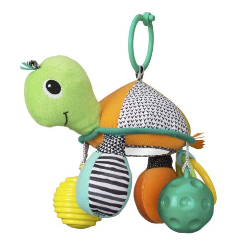 Навесная игрушка с зеркалом INFANTINO Черепашка (216322I)