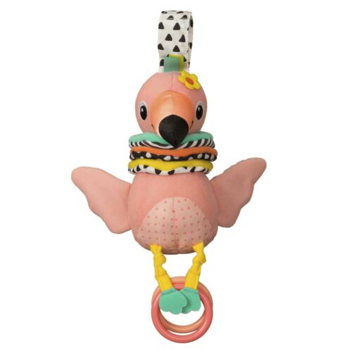 Игрушка мягкая музыкальная INFANTINO Фламинго (216246I)