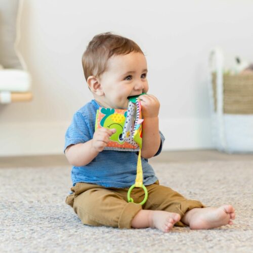 Навесная книга с прорезывателем INFANTINO Животные (005362I)