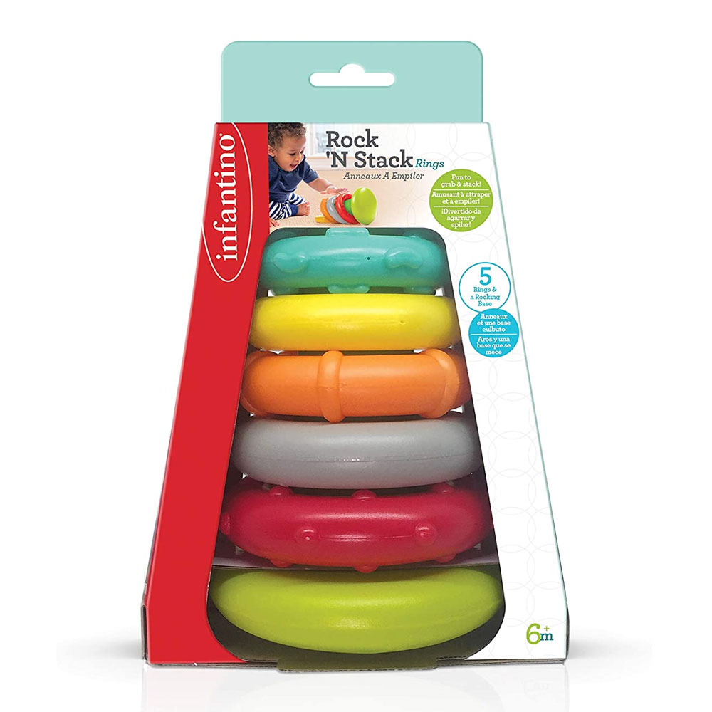 Развивающая игрушка INFANTINO Пирамидка (216271I)