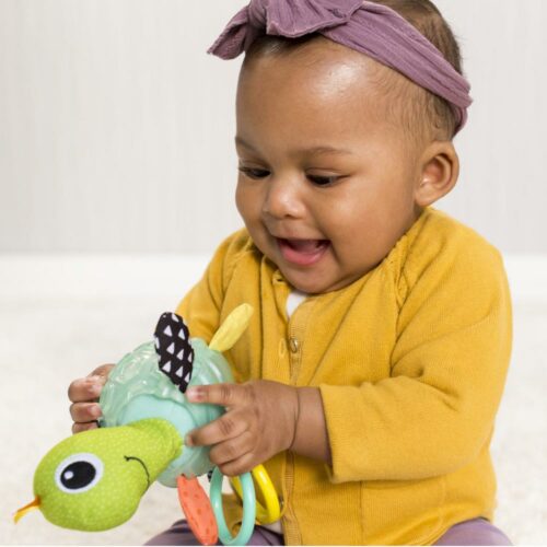 Игрушка мягкая навесная INFANTINO Черепаха (216478I)