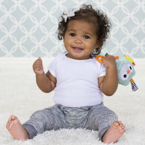 Игрушка мягкая навесная INFANTINO Сова (216479I)