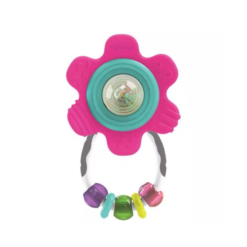 Teether rattle INFANTINO Flower (216314_I)