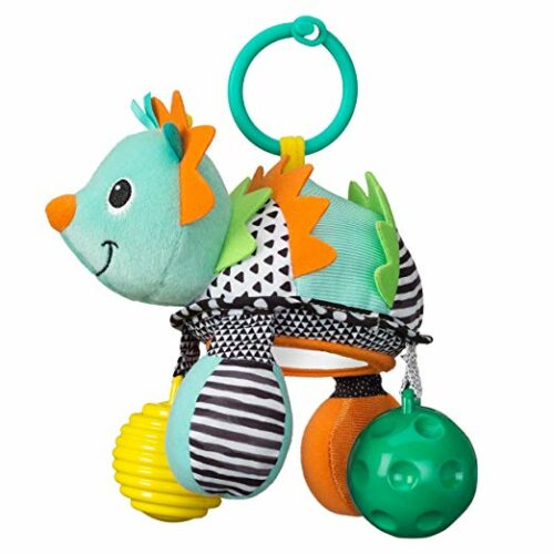 Навесная игрушка с зеркалом INFANTINO Ежик (216323I)
