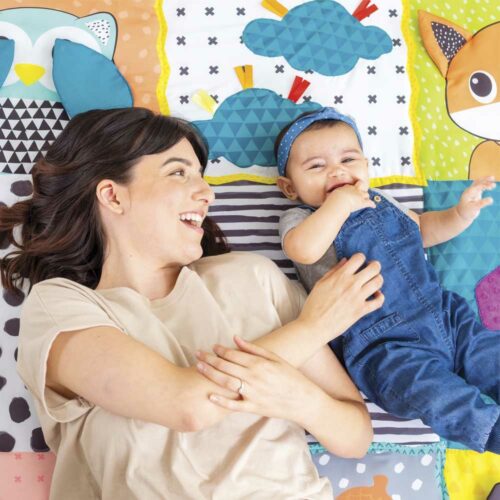 Коврик-гигант развивающий с игровыми элементами INFANTINO Друзья (313000I)