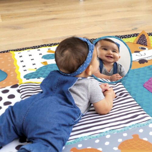 Коврик-гигант развивающий с игровыми элементами INFANTINO Друзья (313000I)