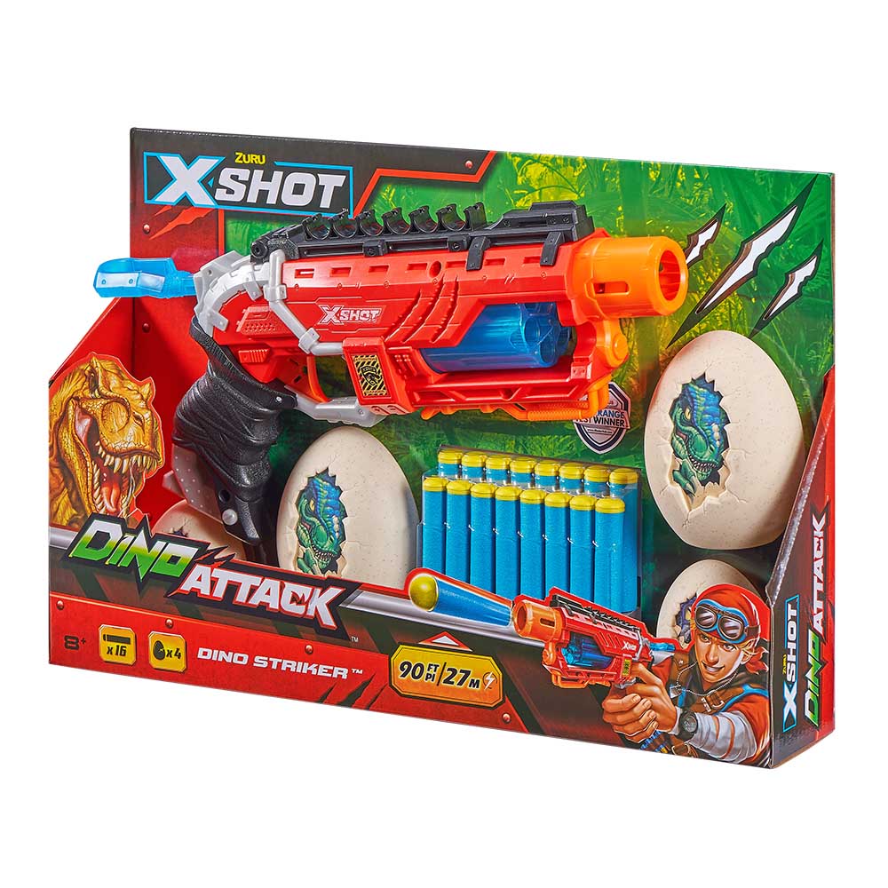 Швидкострільний бластер X-Shot DINO Striker (4860)