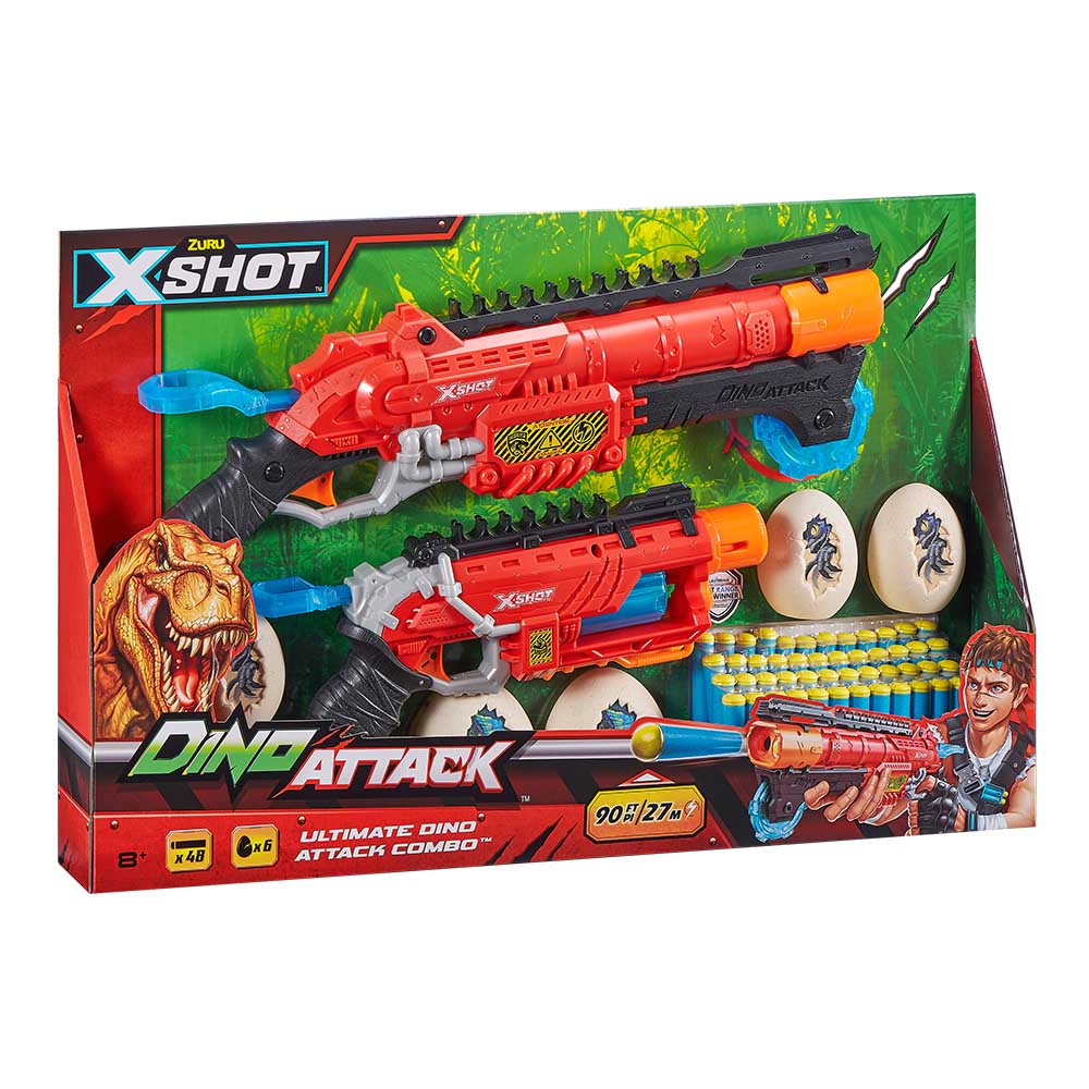 Набір Швидкострільних бластерів X-Shot DINO Combo Pack (4859)