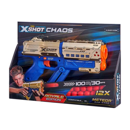 Швидкострільний бластер X-Shot EXCEL CHAOS Golden Meteor (36415Z)