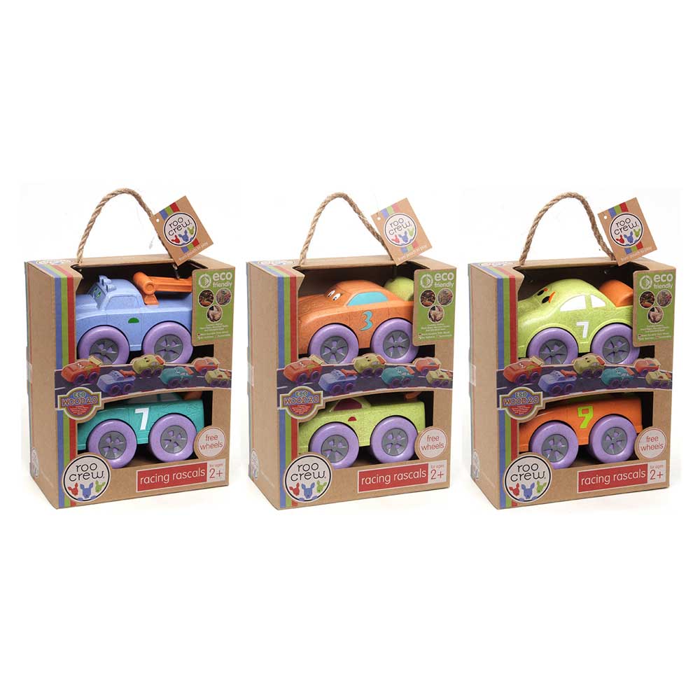 Набор машинок Roo Crew гоночный шалун (58021-2)