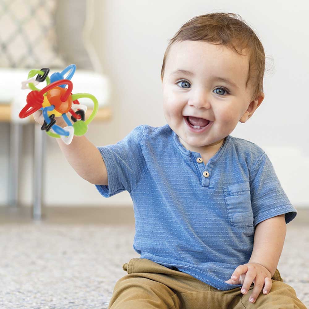 Розвиваюче гнучке брязкальце INFANTINO Труси та кусай (004885I)