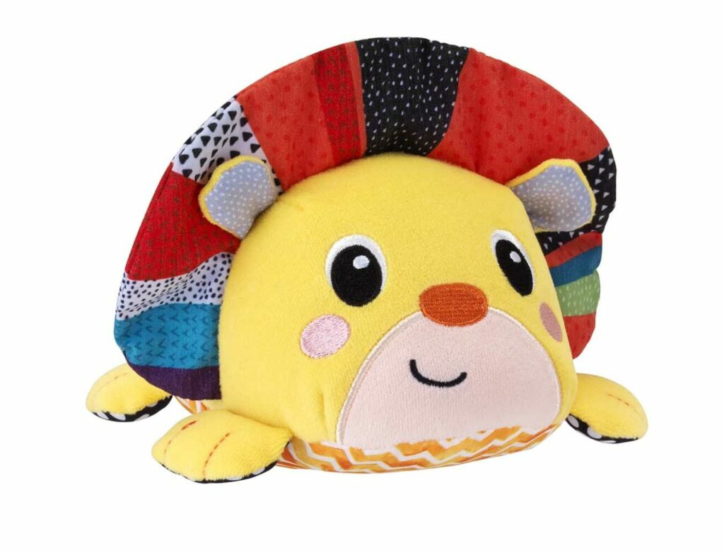 Мягкая музыкальная игрушка INFANTINO Подвижный львенок (316258I)