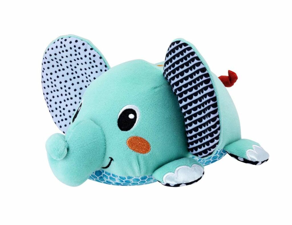 Мягкая музыкальная игрушка INFANTINO Подвижный слоненок (316245I)