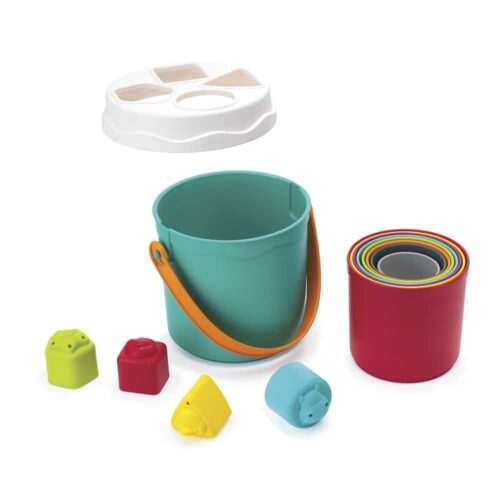 Розвиваючий набір INFANTINO сортер Райдужна вежа (315093I)