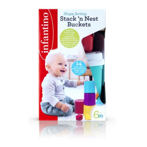 Розвиваючий набір INFANTINO сортер Райдужна вежа (315093I)