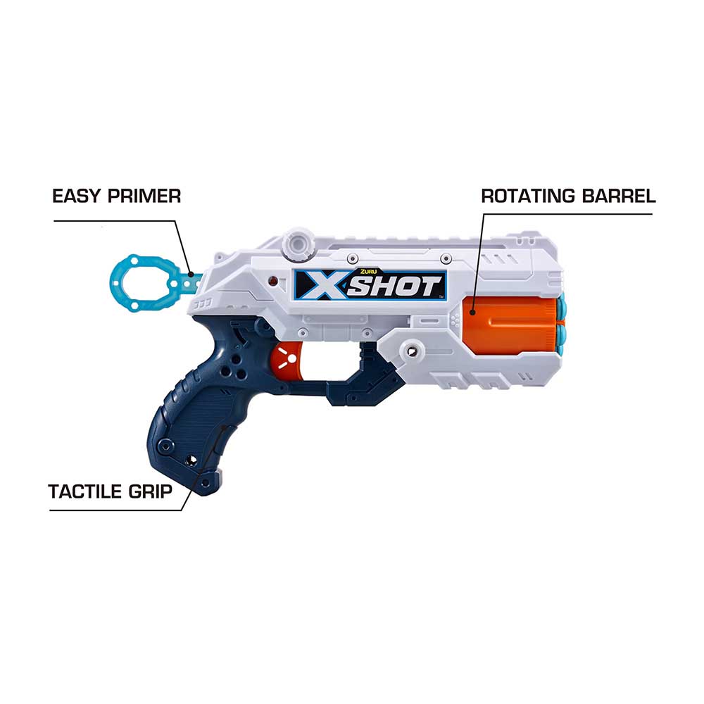 Швидкострільний бластер X-Shot EXCEL Reflex 6 Double (36434Z)