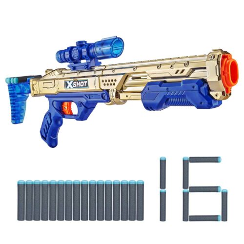 Швидкострільний бластер X-Shot EXCEL Hawk Eye Golden (36479Z)