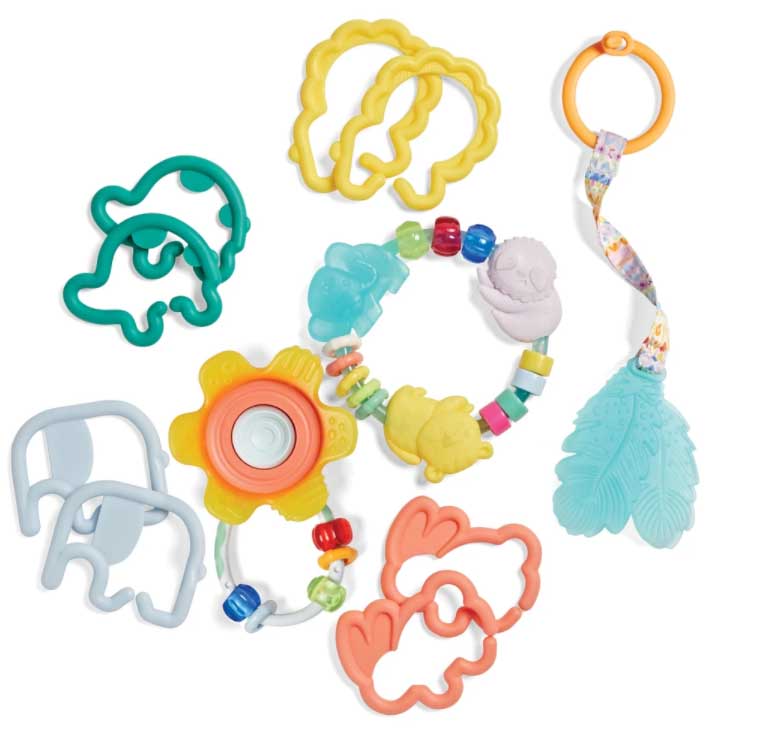 Набір INFANTINO Прорізувачі та брязкальця (315127)