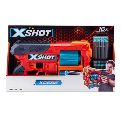 Rapid fire blaster X-Shot Red EXCEL Xcess TK-12 (36436R)