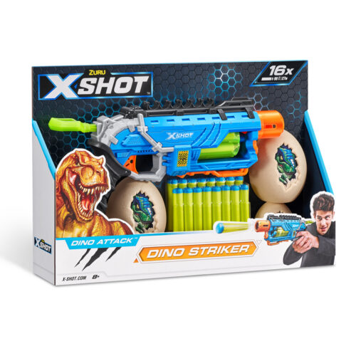 Скорострельный бластер X-Shot DINO Striker New (4860R)
