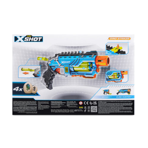 Скорострельный бластер X-Shot DINO Striker New (4860R)