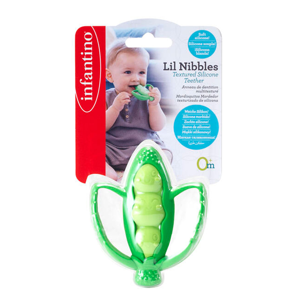 Textured teether Infantino Peas (316577)
