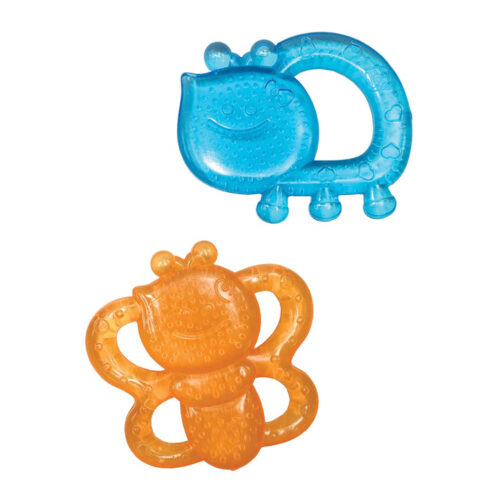 Прорізувач для зубів з водою Infantino Жучок та метелик (216276)