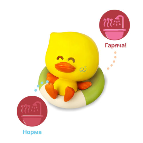 Іграшка для купання з тестером температури води Infantino Каченятко на відпочинку (205052)