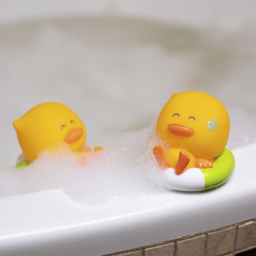 Іграшка для купання з тестером температури води Infantino Каченятко на відпочинку (205052)