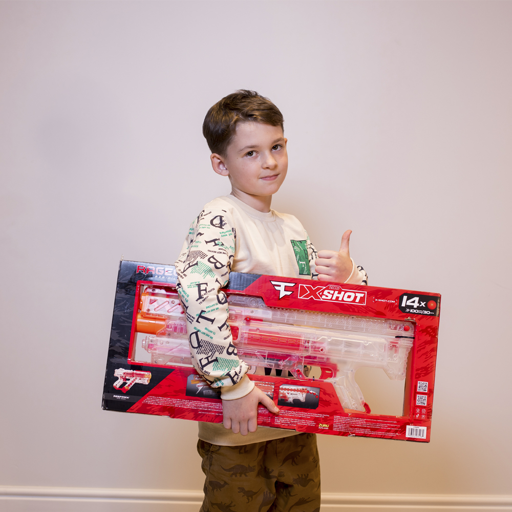 Скорострельный бластер X-SHOT Chaos FAZE Ragequit (36498)