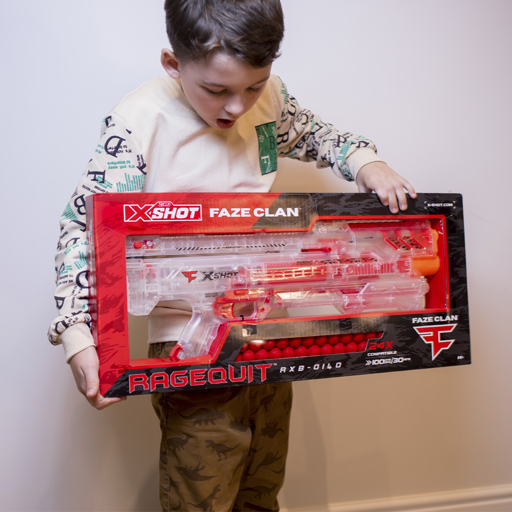Скорострельный бластер X-SHOT Chaos FAZE Ragequit (36498)