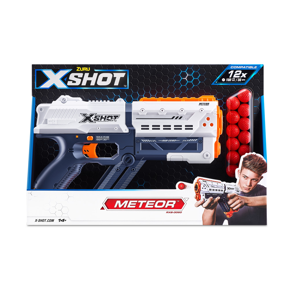 Швидкострільний бластер X-Shot EXCEL NEW CHAOS Meteor (12 кульок) (36282R)