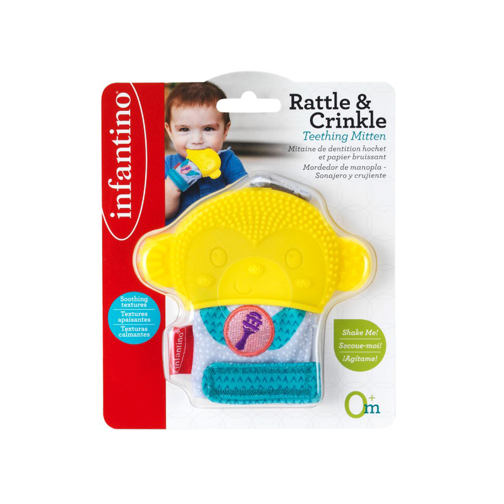 Перчатка-прорезыватель Infantino Обезьянка (316651)