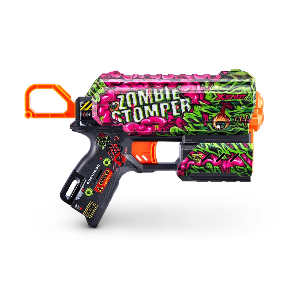 Rapid fire blaster X-SHOT Skins Flux Zombie Stomper (8 rounds) (36516A)