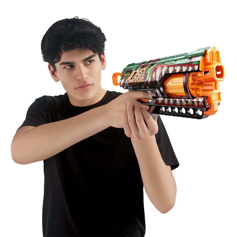 Скорострельный бластер X-SHOT Skins Griefer Beast Out (12 патронов) (36561A)