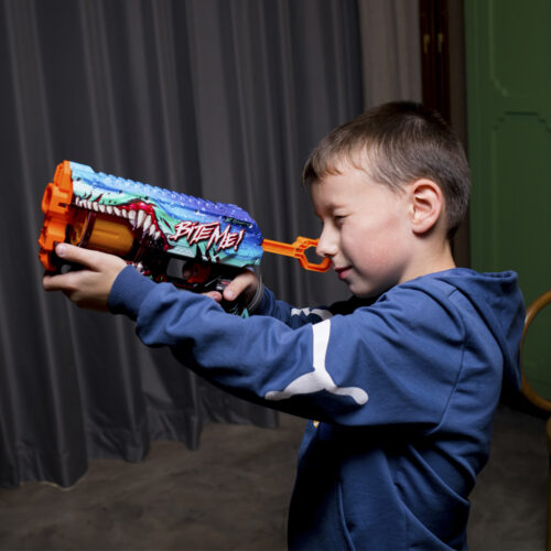 Скорострельный бластер X-SHOT Skins Griefer Shark Thrasher (36561В)