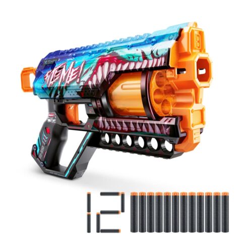 Скорострельный бластер X-SHOT Skins Griefer Shark Thrasher (36561В)