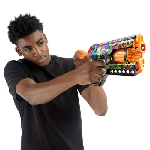 Rapid fire blaster X-SHOT Skins Griefer Graffiti (12 rounds) (36561G)