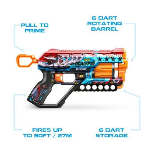 Швидкострільний бластер X-SHOT Skins Griefer Apocalypse (12 патронів) (36561E)