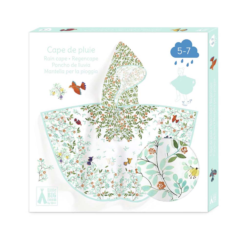 Дощовик DJECO Квіти і пташки (DD04681)