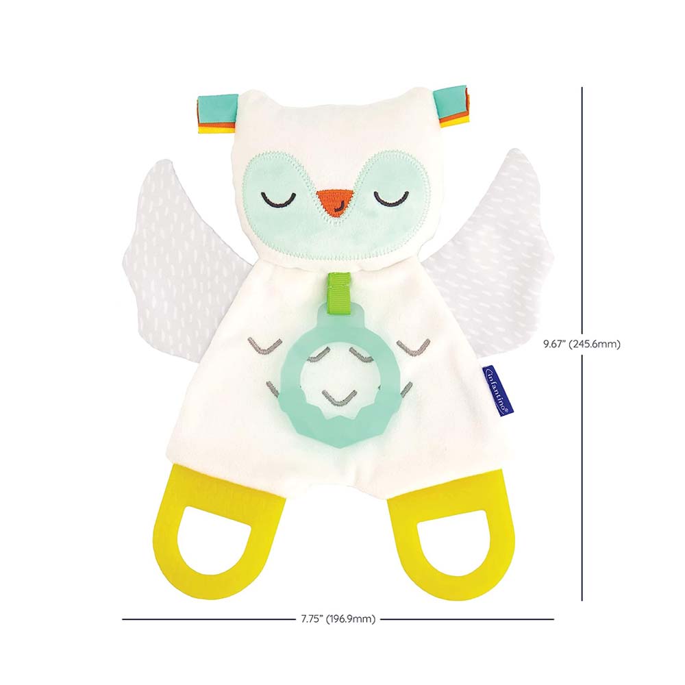 Іграшка з прорізувачем Infantino, що світиться в темноті Совенятко (302035)