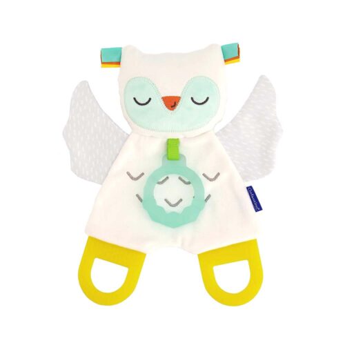 Іграшка з прорізувачем Infantino, що світиться в темноті Совенятко (302035)