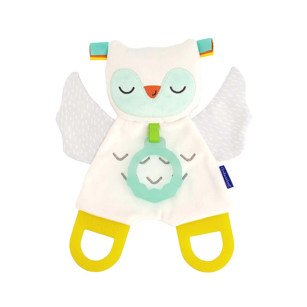 Іграшка з прорізувачем Infantino, що світиться в темноті Совенятко (302035)