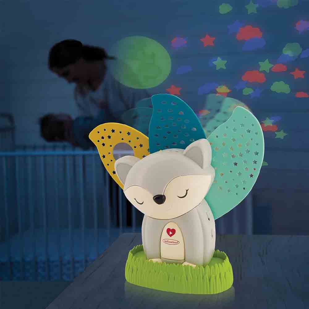 Світильник Infantino Лисеня з рухливим хвостиком (302021)