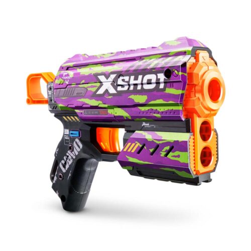 Rapid fire blaster X-SHOT Skins Flux Crucifer (8 rounds) (36516J)