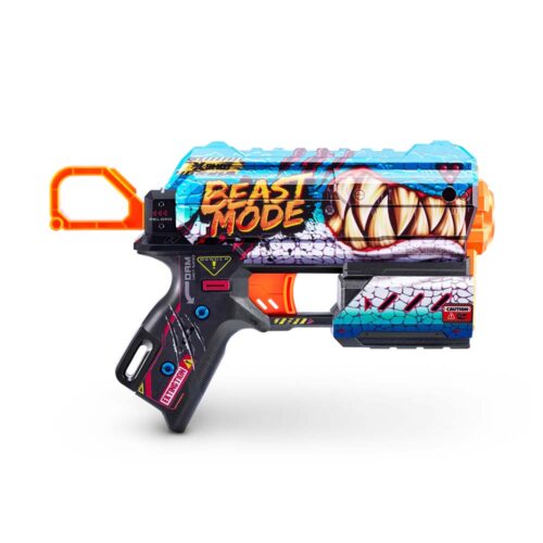 Rapid Fire Blaster X-SHOT Skins Flux Beast Out (8 rounds) (36516L)