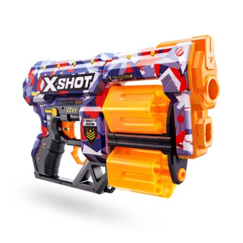 Rapid fire blaster X-SHOT Skins Dread Malice (12 cartridges) (36517Q)