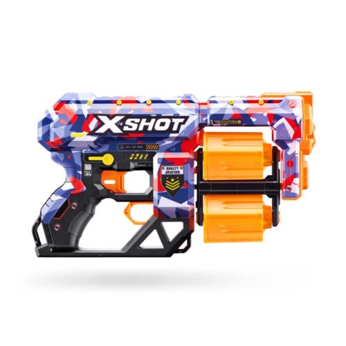 Rapid fire blaster X-SHOT Skins Dread Malice (12 cartridges) (36517Q)