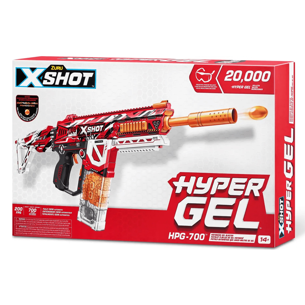 Rapid fire blaster X-SHOT Hyper Gel large (20,000 gel balls) (36620R)